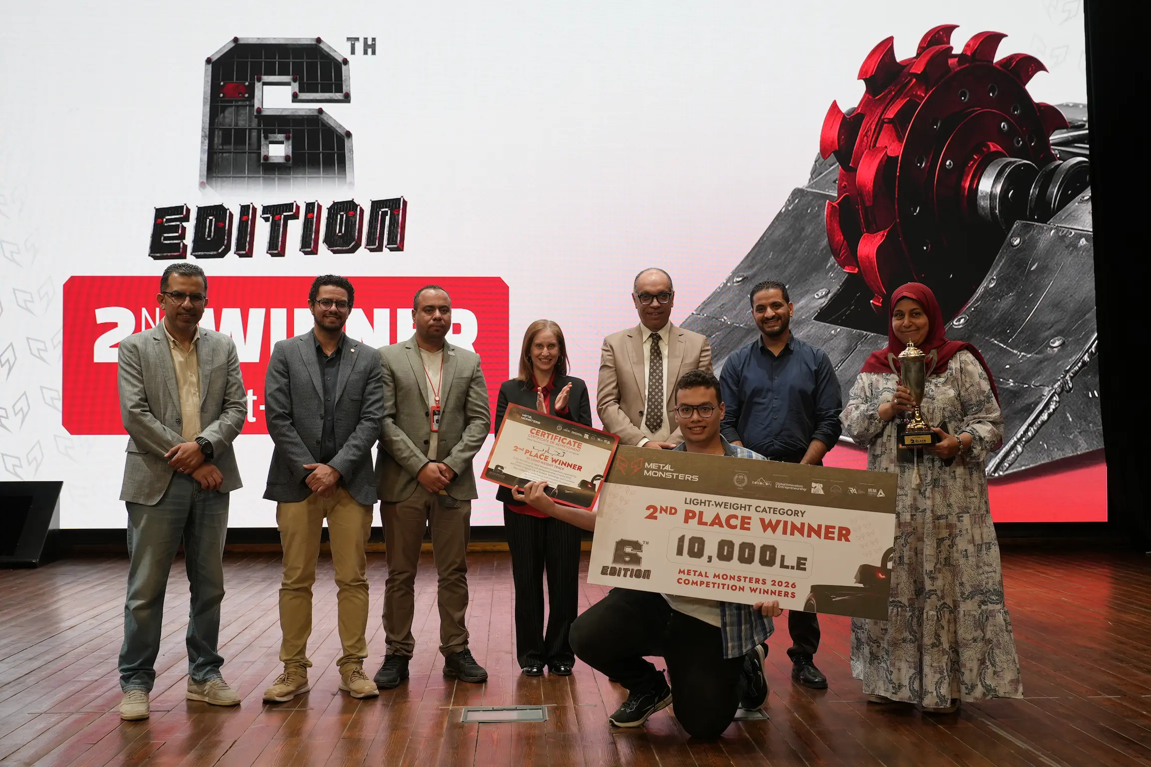 Light-weight – 2nd place – تجارب